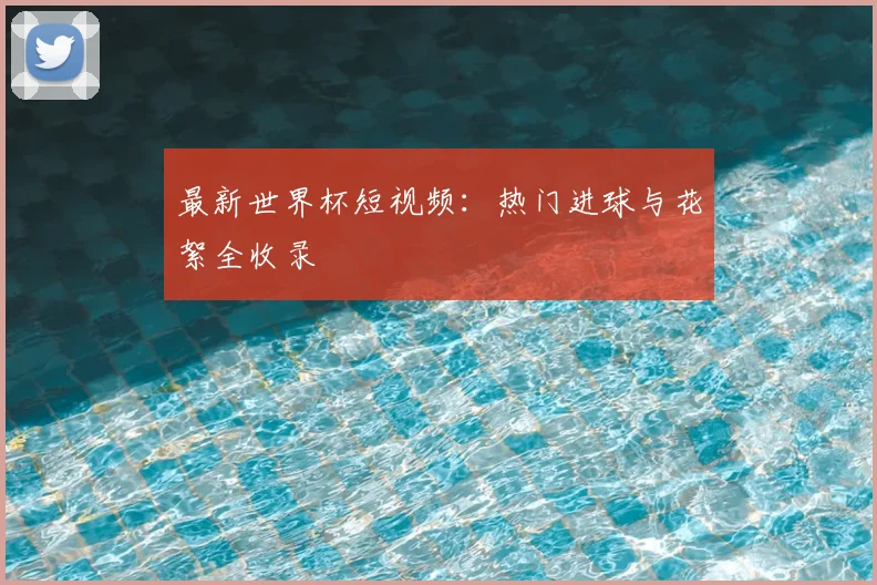 最新世界杯短视频:热门进球与花絮全收录